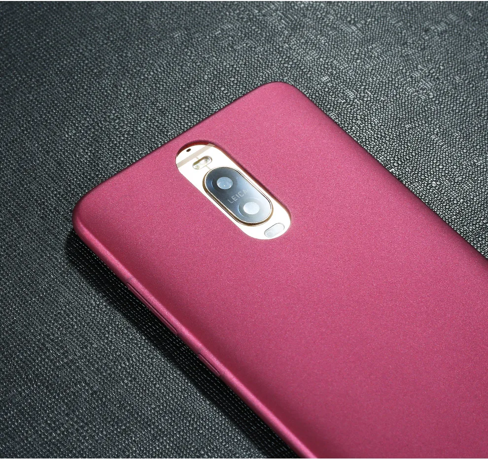 X-Level Мягкий матовый ТПУ чехол для huawei mate 9 Pro Скраб задняя крышка для huawei mate 9 porsche Дизайн Матовый силиконовый чехол