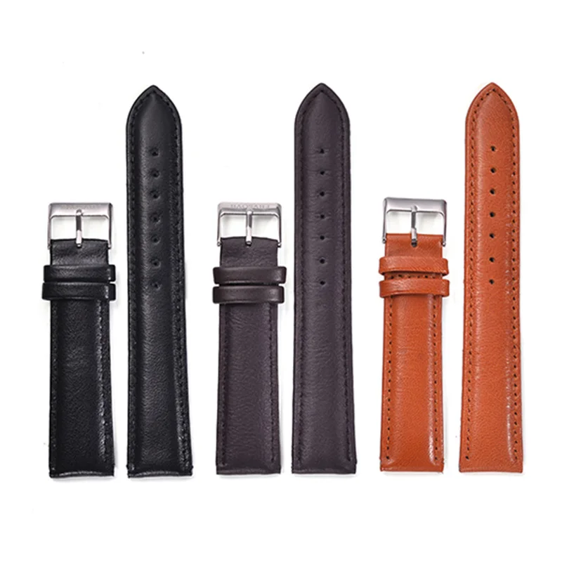 

New Women Watches Top Brand Luxury Leather Strap Wrist Watch Beautiful Sky Dial Silver Case relojes para mujer 2021 Steel back