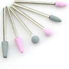 Набор фрез для маникюра, 6 шт., с корундом