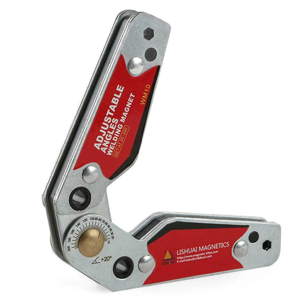 Novel Magnetic Welding Holder Adjustable Angles 20-200 Magnets Angle Clamp Locator Tools with Hex Wrench Shipping | Инструменты
