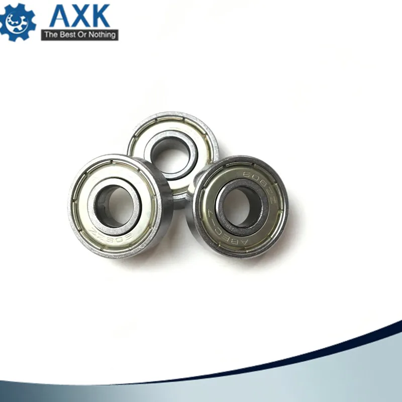 606ZZ подшипник ABEC-5 10/100 шт 6x17x6 мм миниатюрный 606Z упорные шариковые подшипники 606 ZZ EMQ