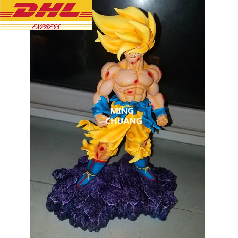 Статуя Dragon Ball Super Saiyan Goku 1:2 бюст GK Kakarotto Son Gohan Goten полноразмерная портретная