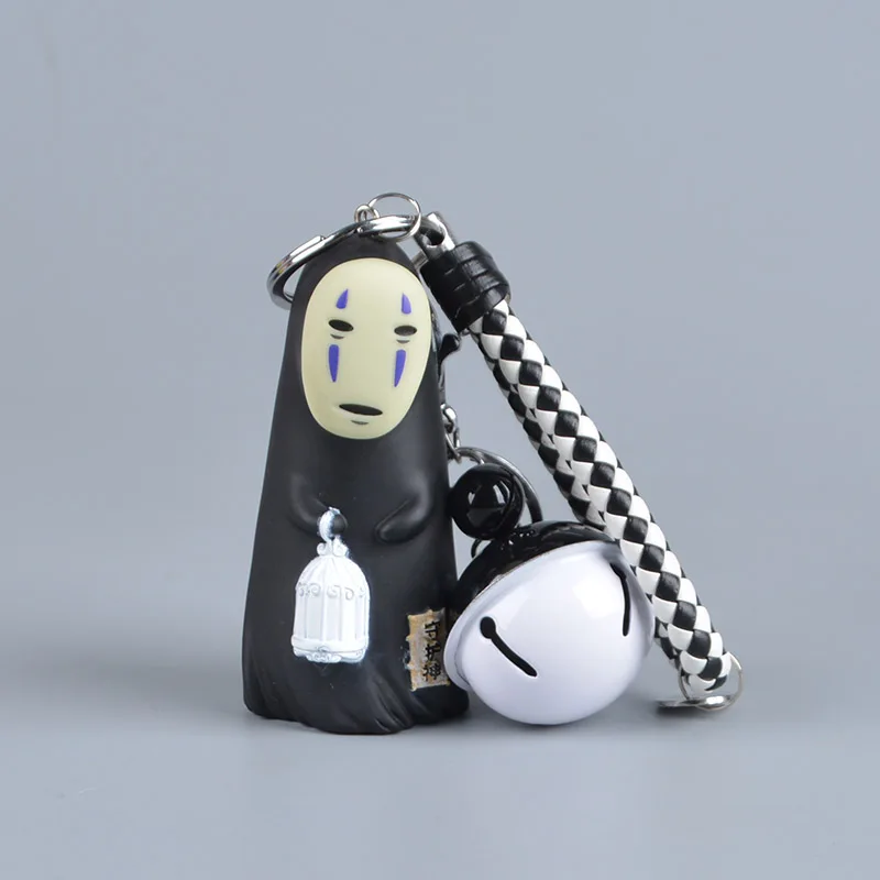 NL Koteta Studio Ghibli No Face фигурка мужчины ПВХ фигурка Миядзаки Хаяо аниме брелок 8 см украшение-кукла детские игрушки Рождество - Цвет: NL
