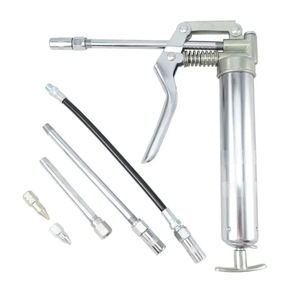 

Car Handoperated 120cc Grease Gun Pistol Grip Heavy Duty Grease Butter Machine Lube Tool Auto Repair Lubrication Tool