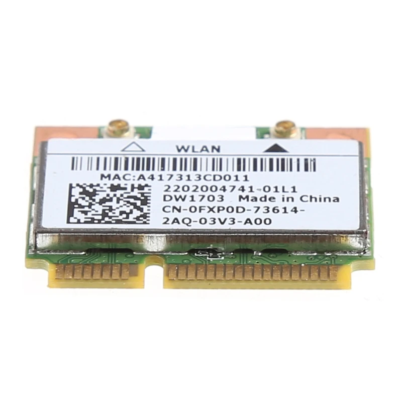 Bluetooth V4.0   PCI-Express   Atheros AR5B225 DELL DW1703 T3LB