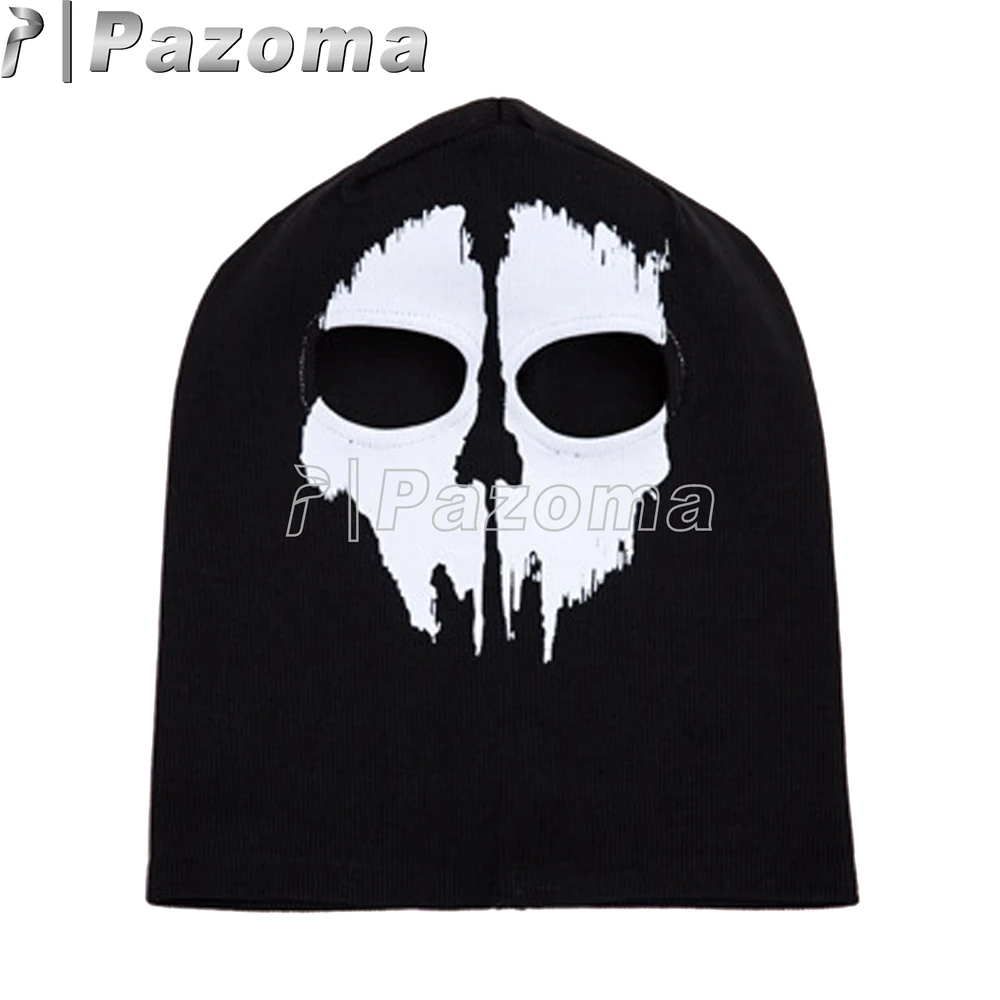 Мотоциклетная велосипедная Лыжная сноубордическая маска на все лицо с черепом