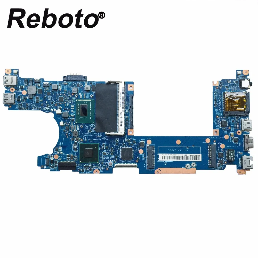 Rebot для SONY SVT13 Материнская плата ноутбука A1906508A SR0N9 i3-3217U 1,8 ГГц Процессор MBX-265 S2203-1 Z31UL MB 48.4XM01.011 тестирование