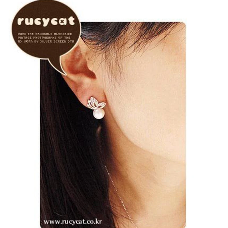 Модные украшения с милыми кисточками фима жемчужные серьги-гвоздики в виде