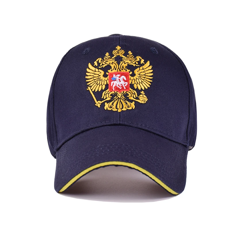 2018 Новая высококачественная хлопковая русская бейсболка Эмблема вышивка Snapback