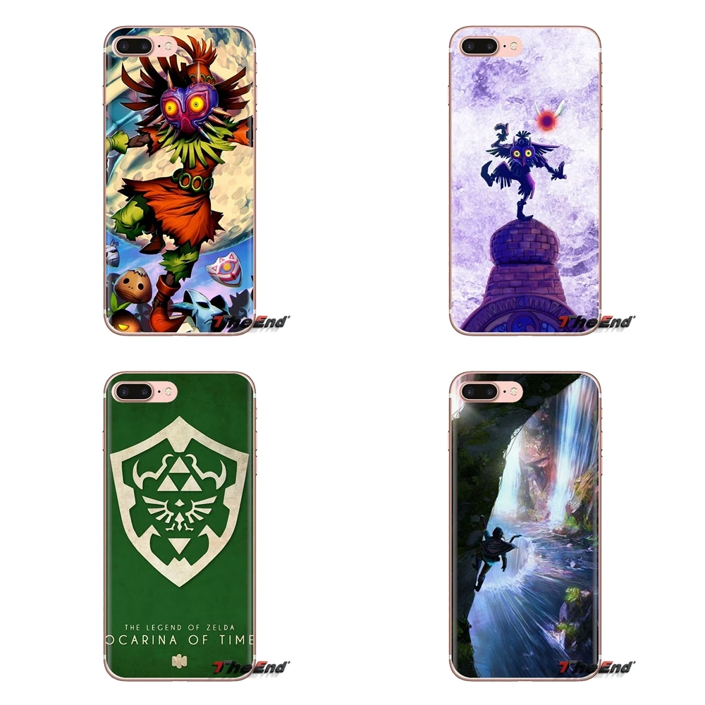 Для Samsung Galaxy S3 S4 S5 Mini S6 S7 Edge S8 S9 S10 Plus Note 3 4 5 8 9 Мягкие прозрачные чехлы Legend of zeldas