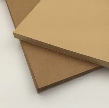 Высокое качество A4 коричневый крафт бумага картон карта пустой 200gsm 250gsm 300gsm 350gsm