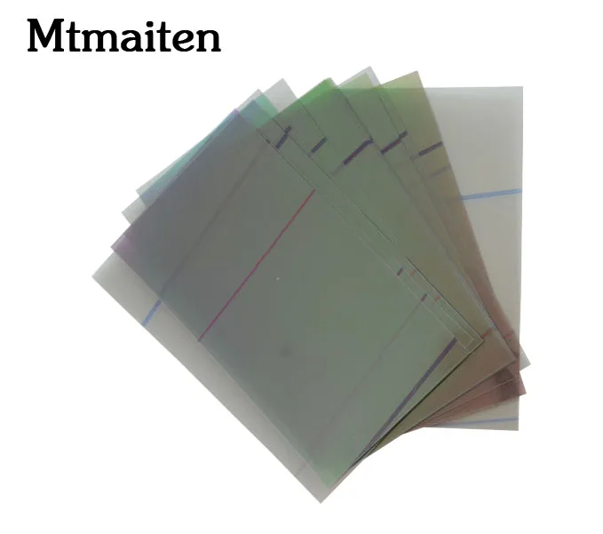 Mtmaiten 50pcs/lot Polarizer Film for Apple iPhone 5 5G 5S 5c 6G 6plus 7G 7plus LCD Polarization free shipping | Мобильные телефоны
