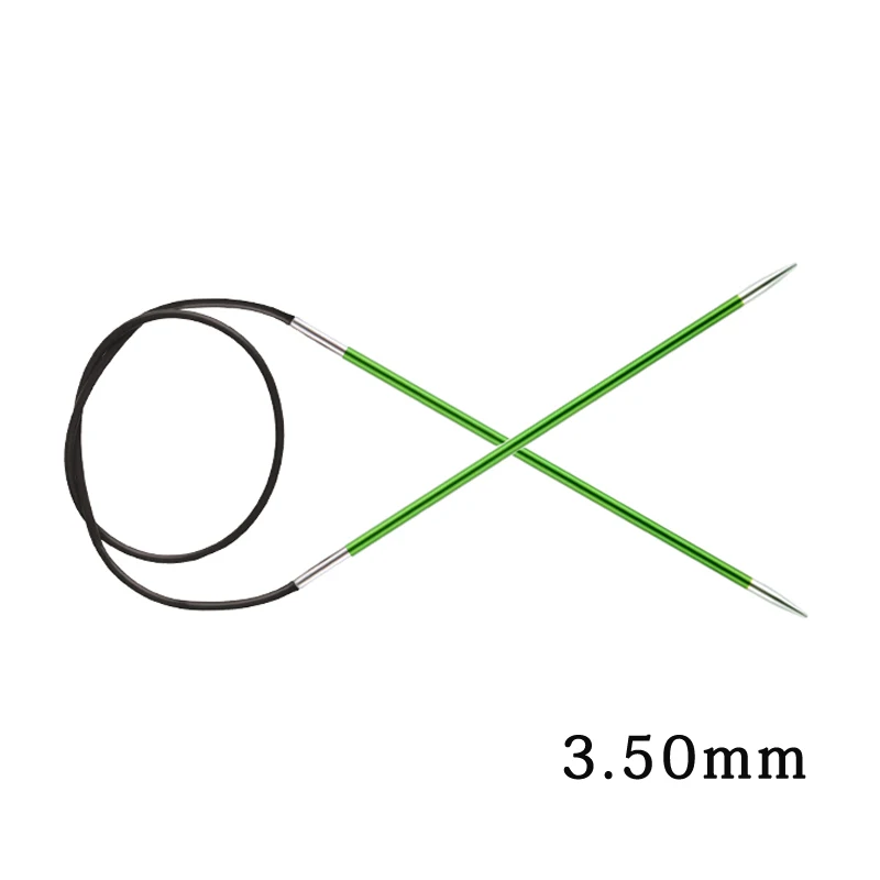 Knitpro Zing_60 см фиксированная круговая вязальная игла - Цвет: 3.50mm