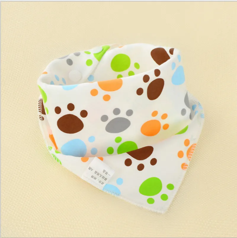 1Pcs Infant Kids Baby Unisex Feeding Saliva Towel Dribble Triangle Bandana Bibs | Детская одежда и обувь