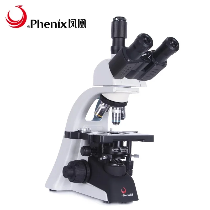 Цифровой микроскоп Phenix 40x-1600x портативный для студентов с цифровой камерой 5 МП