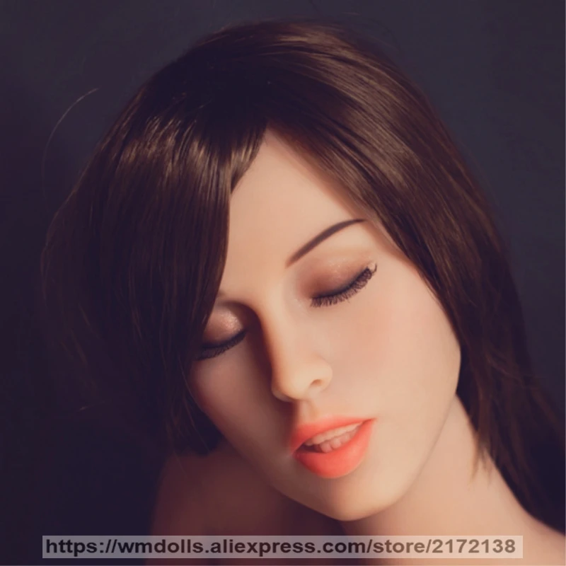 WMDOLL секс куклы голова с оральным сексом Реалистичная силиконовая японская кукла