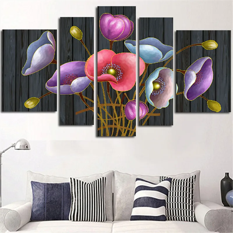 5 шт. Декоративная Настенная картина без рамки|canvas prints|wall canvascanvas wall |