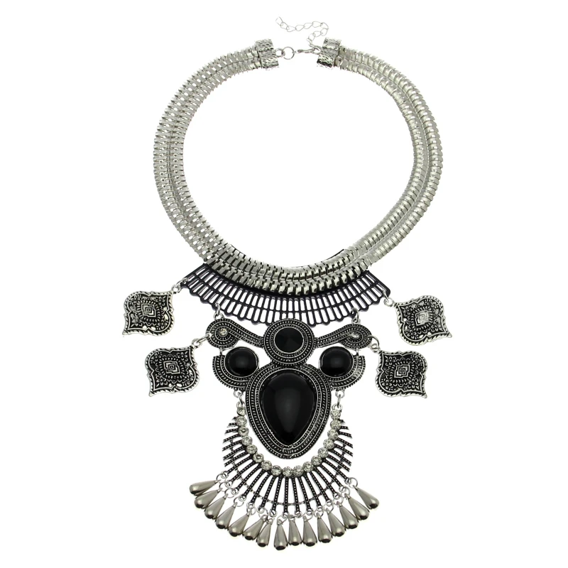 MANILAI винтажное ожерелье с подвеской в виде совы массивная цепочка большие
