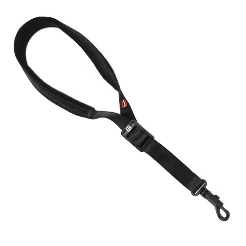 Black CB расширение мягкий удобный для саксофона на шею ремень Регулируемый Saxholder для альт Тенор Баритон сопрано саксофон с прочным крючком - Цвет: Black