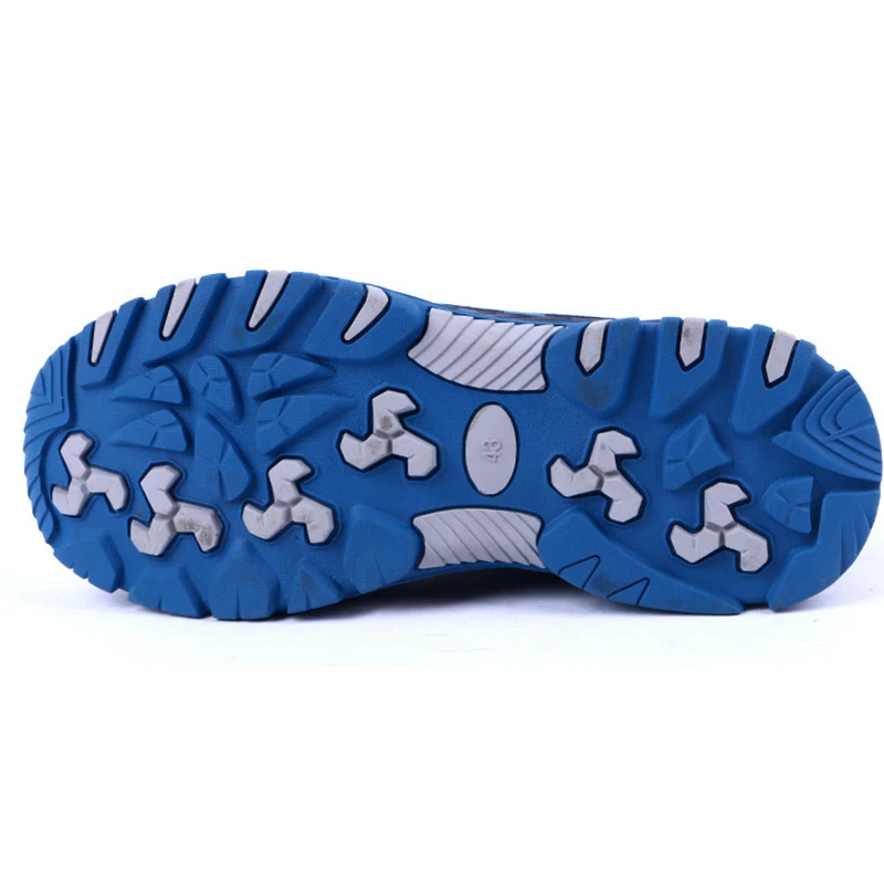 Модная дизайнерская мужская защитная обувь со стальным носком сетчатый материал