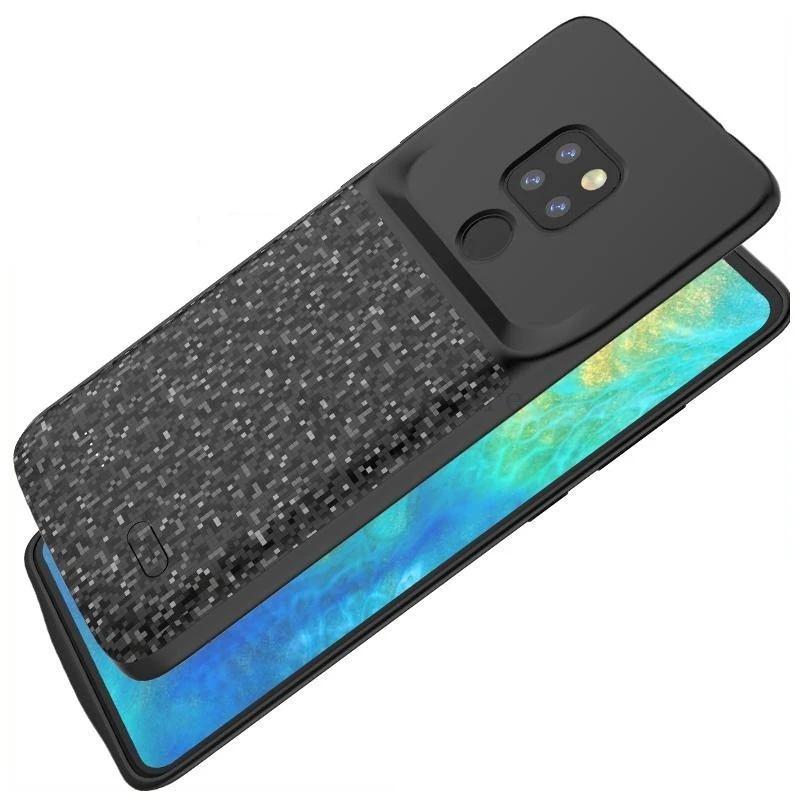 Ударопрочный чехол для зарядного устройства для huawei mate 20 Pro Чехол тонкий силиконовый внешний аккумулятор Зарядка задняя крышка для huawei mate 20 Lite