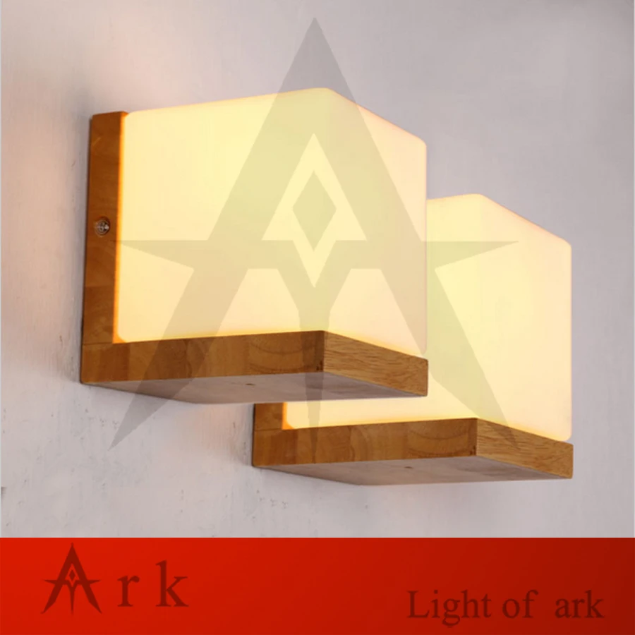 Современные Настенные светильники из дуба угловой ночник с изображением сахара