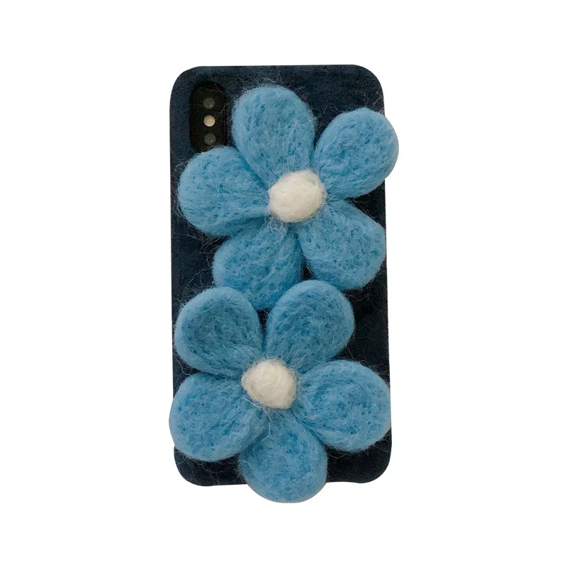DECOCASE прекрасный цветок DIY Девушки телефонные чехлы для iphone 6 6s 7 8 Plus X XR XS Max чехол plus