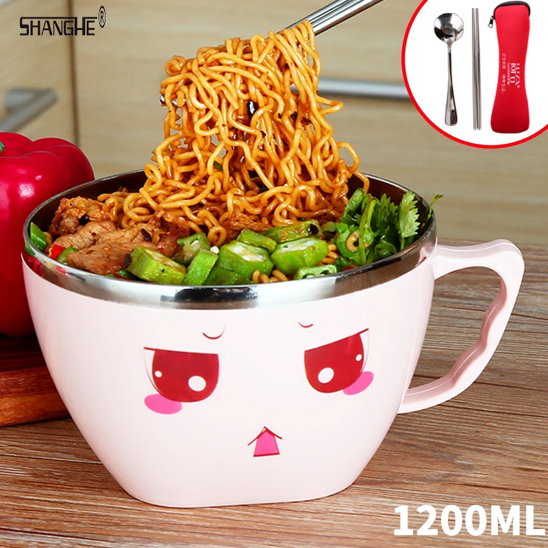 Многофункциональный Lunch Box с мешком салат суп лапши быстрого приготовления чаши
