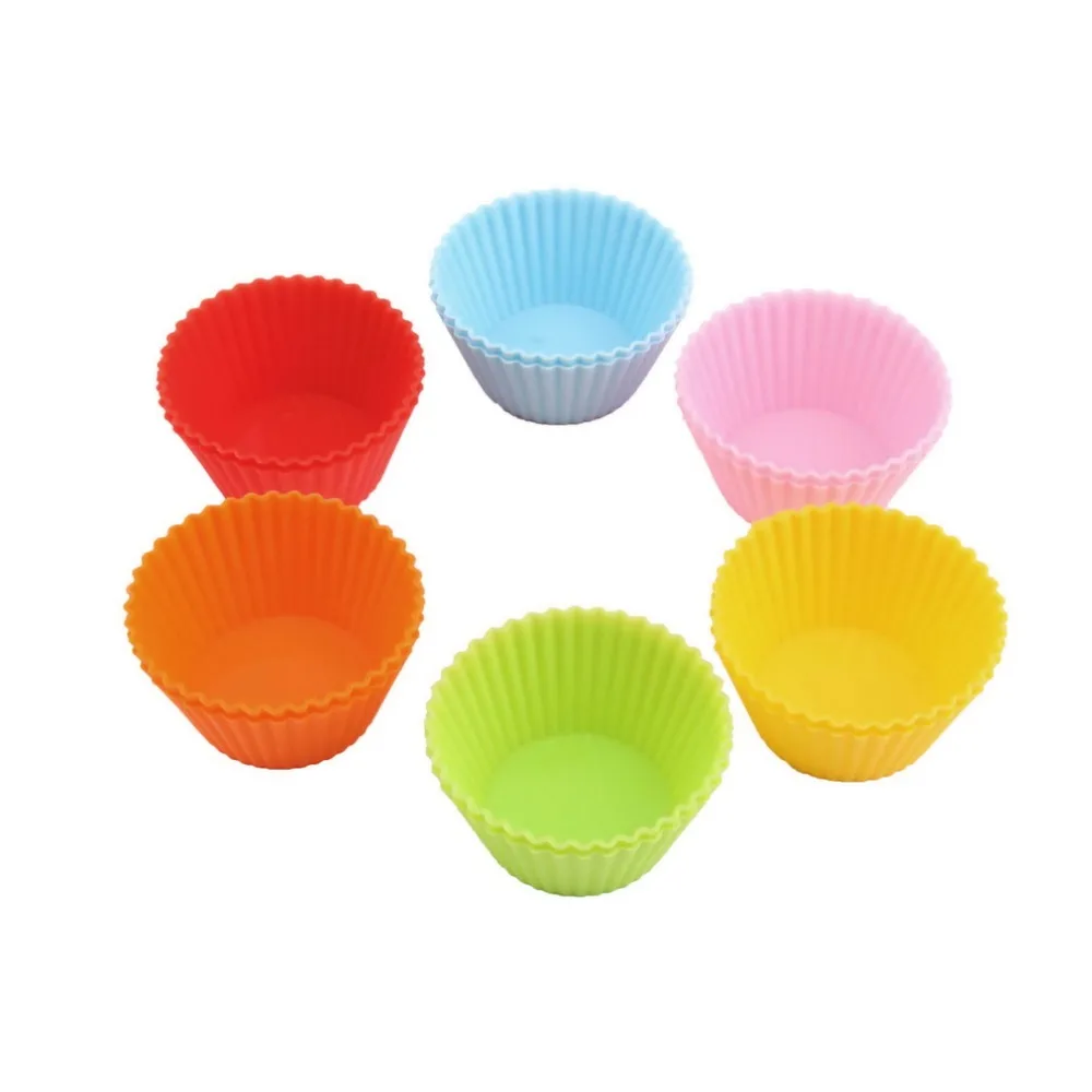 12pcs cake lined mode circular silicone muffin baking mold manufacturing plate sheet with tools | Автомобили и мотоциклы