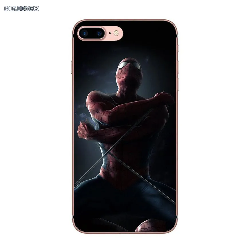 Мягкие прозрачные чехлы для Huawei P Smart P8 P9 P10 Lite Y6 Y7 Y9 Prime Pro 2017 2018 2019 комиксы Marvel