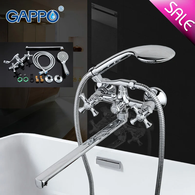 

Латунный душевой набор GAPPO GA2242, настенный, для ванной комнаты, крепление на раковину