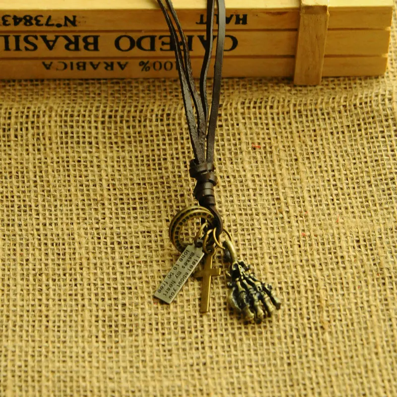 Фабрика лучшие цены Бесплатная Доставка 1 шт. Бронзы Год Сбора Винограда Панк