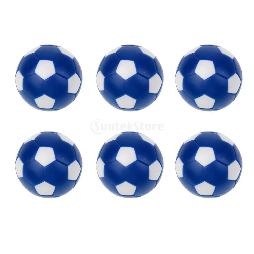 6 шт./упаковка настольные футбольные мини мячи 36 мм|mini soccer balls|table soccermini |