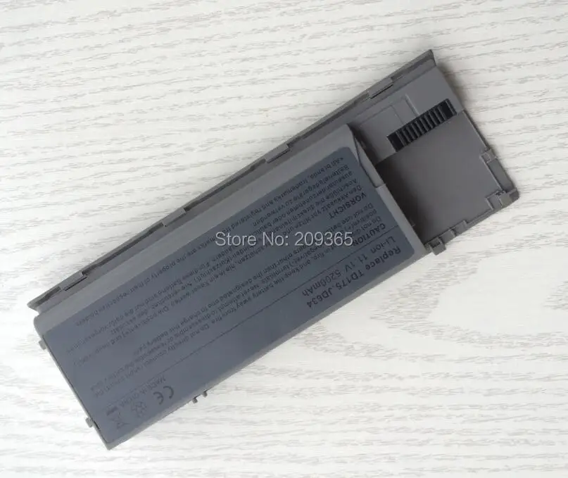 [Специальная цена] Новый аккумулятор для ноутбука Dell Latitude D620 D630 D630c D631 series замена: