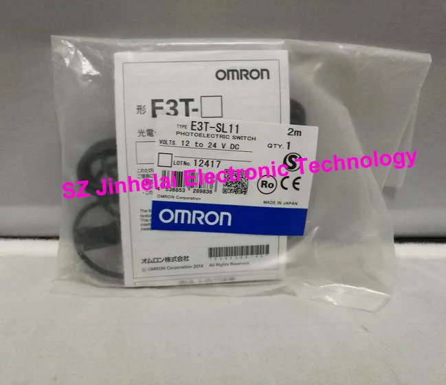 

New and original E3T-SL21, E3T-SL11 OMRON Photoelectric sensor Photoelectric switch 12-24VDC 2M