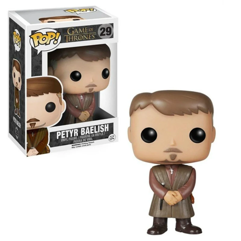 FUNKO POP новая экшн-Модель Игры престолов PETYR BAELISH виниловые фигурки игрушечные фигурки игрушки для детей рождественские подарки