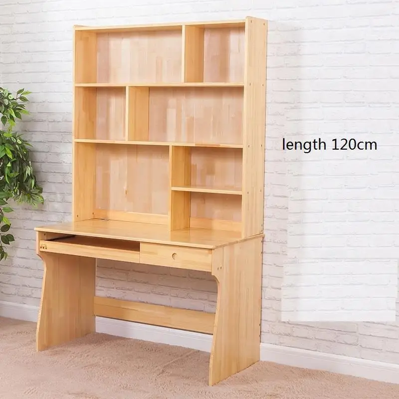 Version I Стенд Bureau Meuble, стоящий стол, Schreibtisch Escrivaninha Escritorio, ретро деревянный стол, компьютерный ноутбук, Меса, стол с книжным шкафом - Цвет: Version I