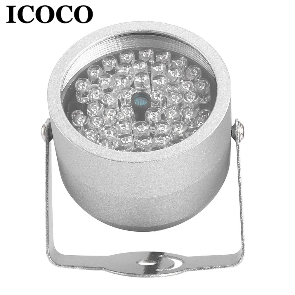 ICOCO 48 LED illuminator Light IR Lamp Securit 850nm 12V CCTV Infrared Night Vision Fill For Surveillance Camera | Лампы и освещение