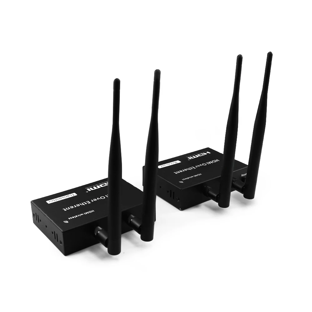 Беспроводной HDMI удлинитель 200M 2,4G/5G 1080P передатчик приемник комплект TCP/IP Расширение аудио видео Поддержка 1Tx до 4RXs