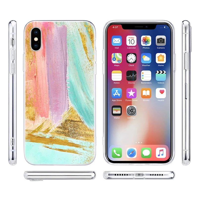 Чехол силиконовый для Apple iPhone 11 Pro XS MAX XR X 7 8 Plus 6 6s 5 5C | Мобильные телефоны и