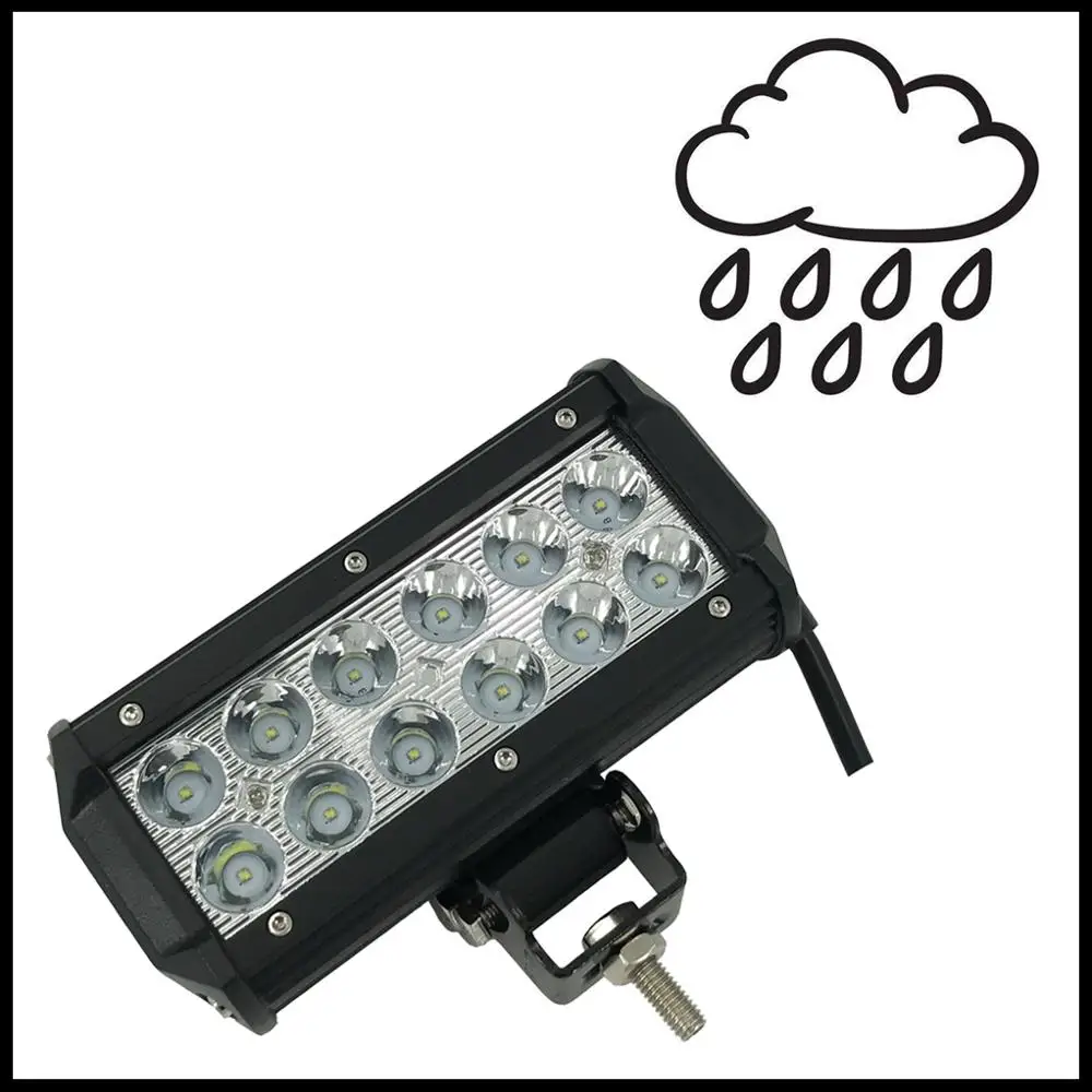 High Quality 6.5inch 36W LED work light bar 12V 24V waterproof fog lamp for Car ATV Tractor Off Road 4WD Boat 4x4 SUV Truck UTV |