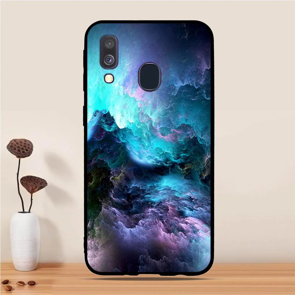 19 Чехол для samsung Galaxy A50 A30 A20 A40 A70 A10 чехол силикон для samsung Galaxy A10 чехол термополиуретановая накладка на заднюю панель для samsung A40 чехол - Цвет: 19