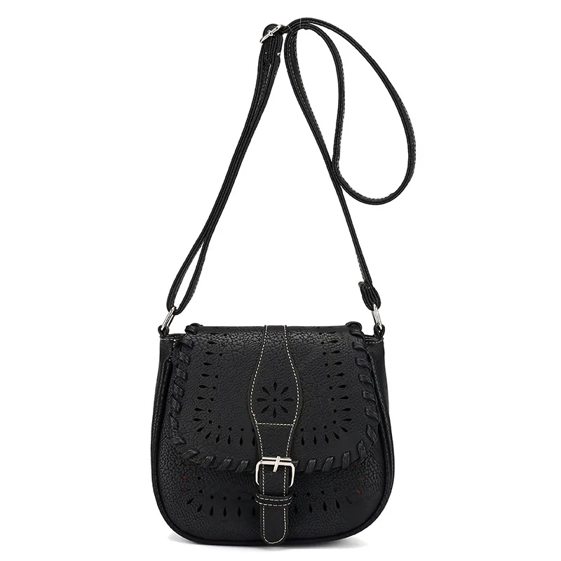 Лидер продаж! Женская модная маленькая сумка-ракушка кожаная ажурная сумка на