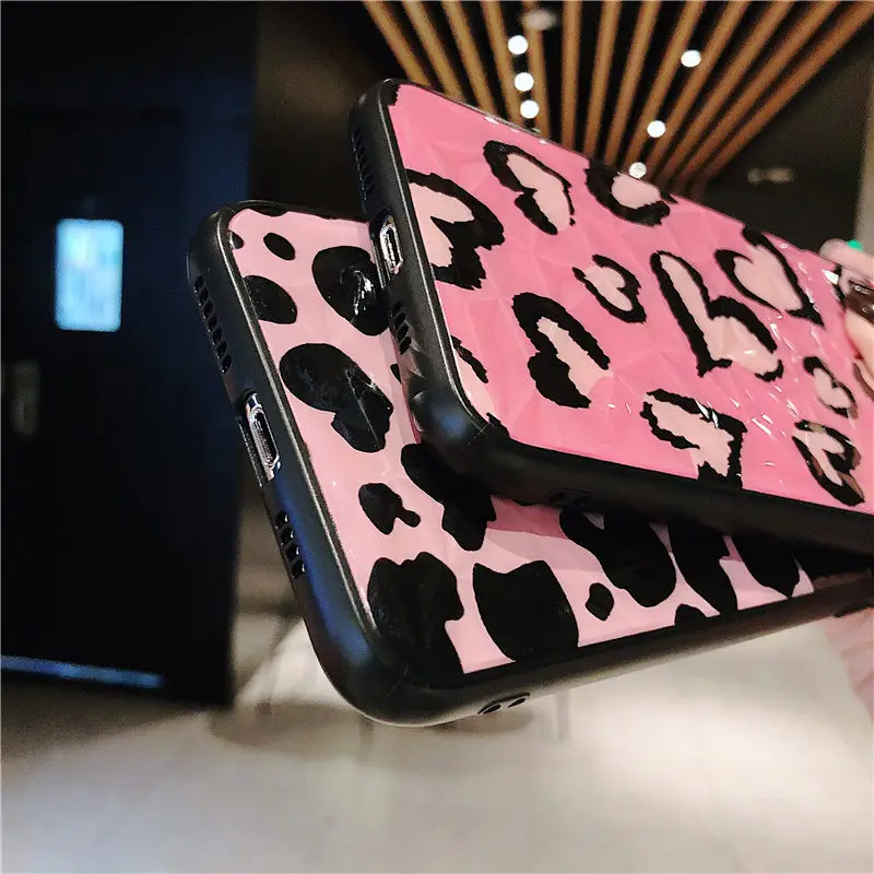COOLY леопардовый чехол с сердечком для iphone XS Max X XR 6 S 7 8 Plus телефона в стиле ретро