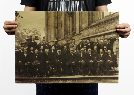 Знаменитые рекламные плакаты в стиле соловей Madame Curie Einstein рождественские