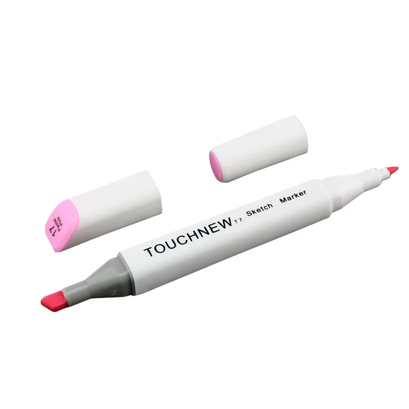 TOUCHNEW(T7) 30/40/60/80/168 Цвета набор маркеров для живописи на спиртовой основе фломастер для скетчей, файнлайнер, для рисования манга канцелярские принадлежности