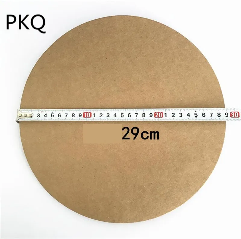50 шт. коричневая крафт бумага круглая 150gsm/250gsm переработанная лист пустой для