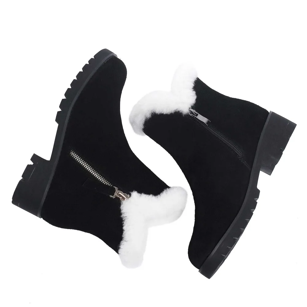 2018 оригинальный дизайн круглый носок низкий каблук молния натуральная кожа