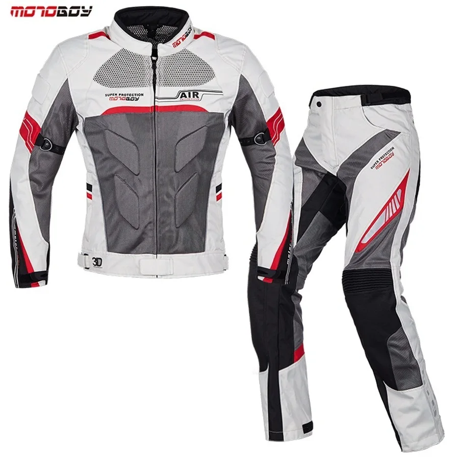 Бесплатная доставка 1 комплект мотоциклетная куртка и брюки Motoboy из сетчатого