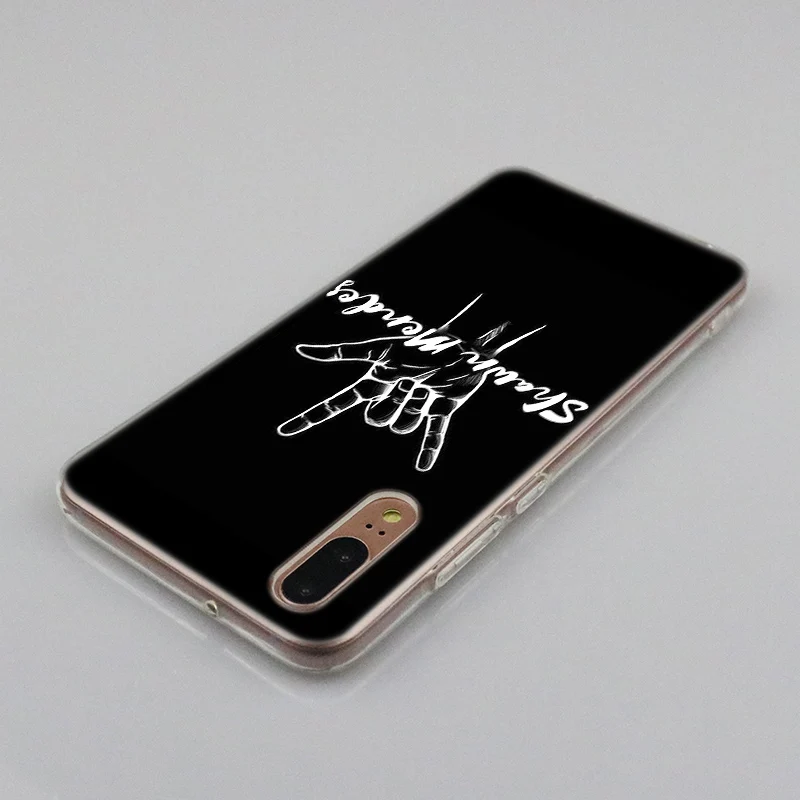Горячий Розовый Мягкий силиконовый чехол Shawn Mendes для Huawei P30 P20 P10 P9 P8 Lite 2017 Pro Mini P Smart